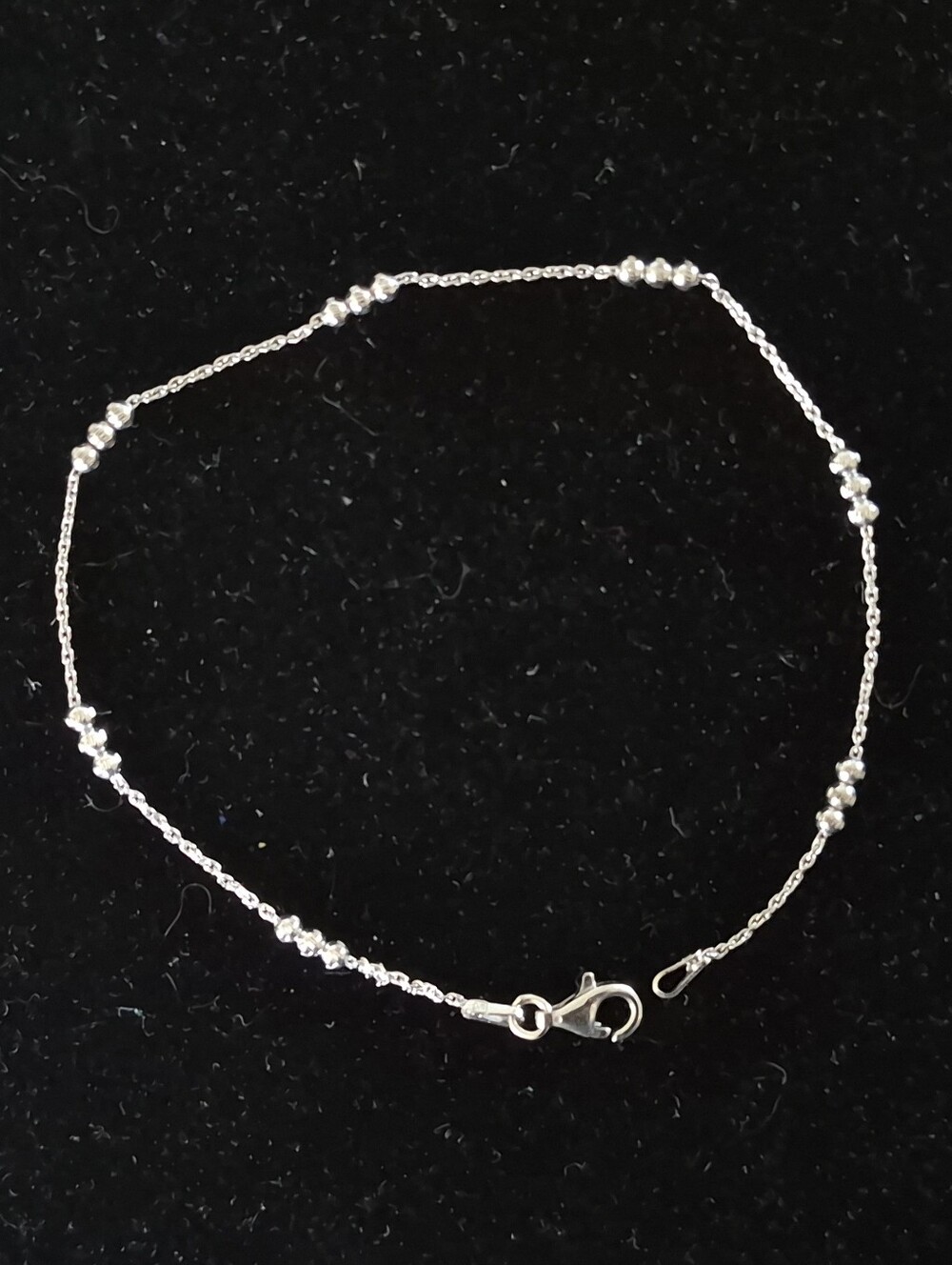 .925 Sterling Silver 9 in Anklet, Jewelry